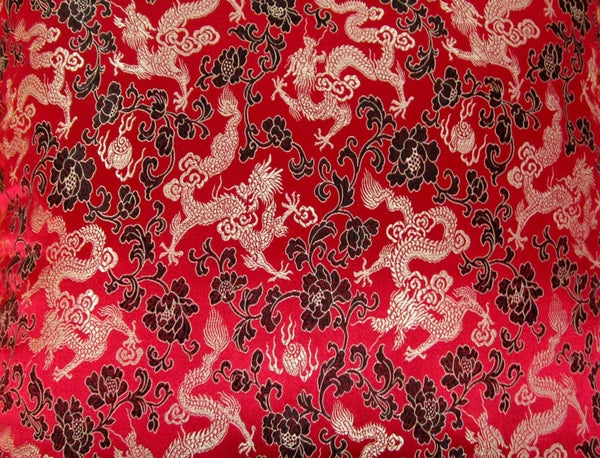 Round Shape Cover*Chinese Rayon Brocade Floor Chair Seat Cushion Case Custom*BL3