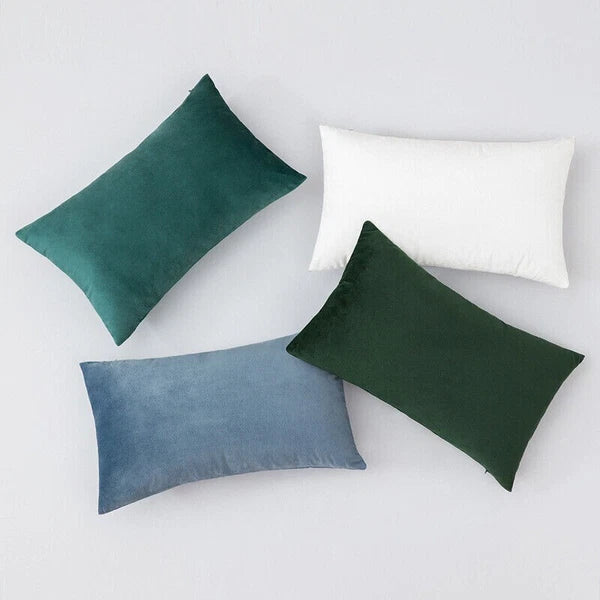 18" 20" 24" 16" Velvet Soft Cushion Cover Throw Pillow Cases Sofa Bed Home Decor