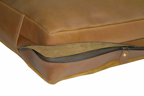 NOORA Customized Genuine Leather Seat Cushion Cover, Dining Cushion, Table Seat