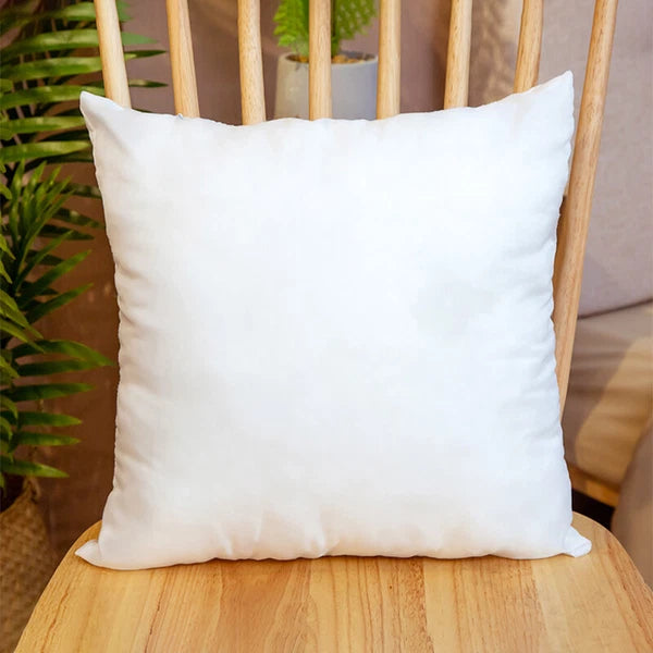 10Pcs White Sublimation Blank Pillow Case Home Sofa Car Decor Cushion Cover Gift