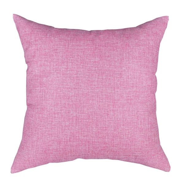 Solid Linen Cushion Cover Throw Pillow Cases for Couch Sofa Bed 16" 18" 20"