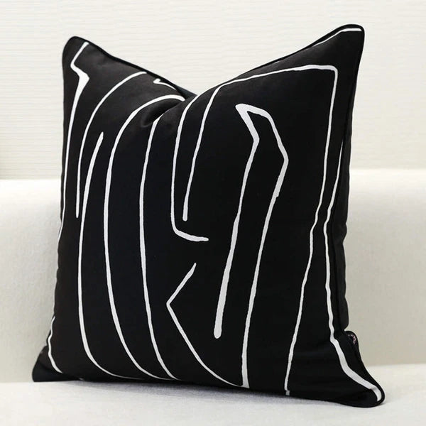 Cushion COVERS Nordic Style Simple Elegant Sofa Decor Throw Pillow Case