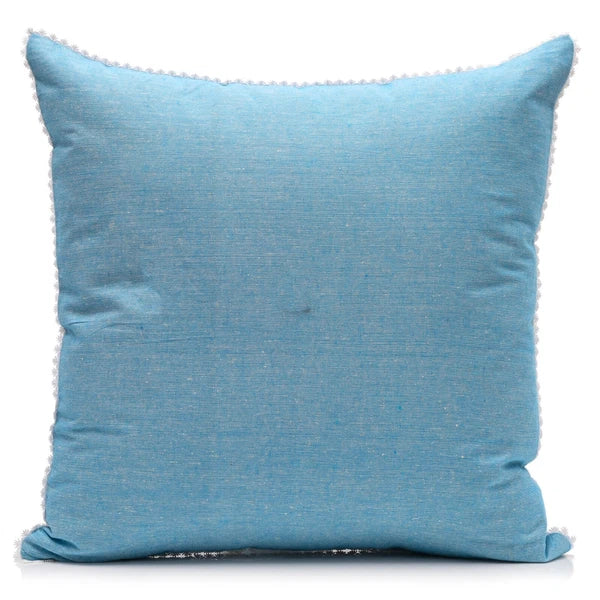 Cushion Cover Home Sofa Decor Cotton Throw Pillow Case Covers Solid with Lace S5