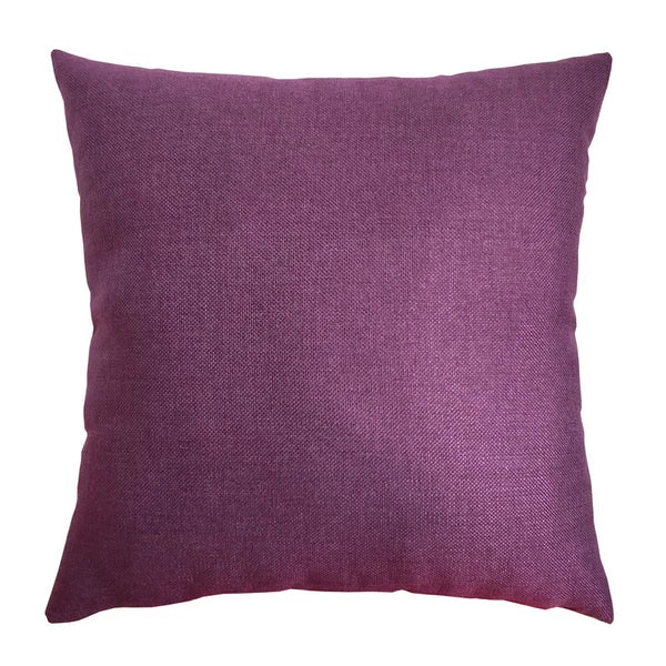 Solid Linen Cushion Cover Throw Pillow Cases for Couch Sofa Bed 16" 18" 20"