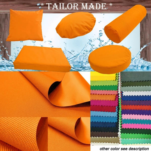 PL05-TAILOR MADE Orange Outdoor Waterproof Umberlla Patio sofa seat cover