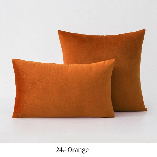 18" 20" 24" 16" Velvet Soft Cushion Cover Throw Pillow Cases Sofa Bed Home Decor