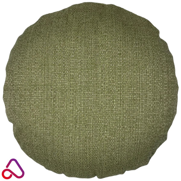Handmade Round Basket Weave Like Cushion Cover Pillow Case Circle Woven Sofa Bed