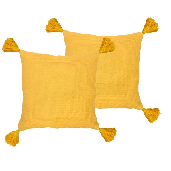 Throw Pillowcase Cushion Cover Home Sofa Couch Car Bed Decor Pillow with Tassels