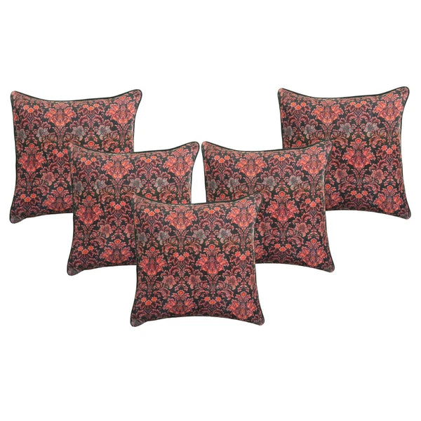 Velvet Pillowcase Cover Home Sofa Bed Decorative Cushion Covers Soft Pillows 5Pc