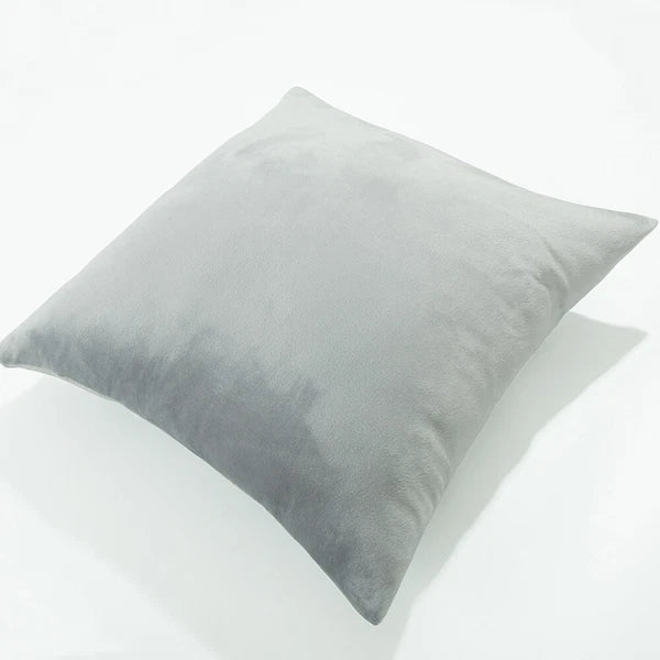Pack of 2 Velvet Euro Square Throw Pillow Covers Sofa Home Decor Cushion Cover