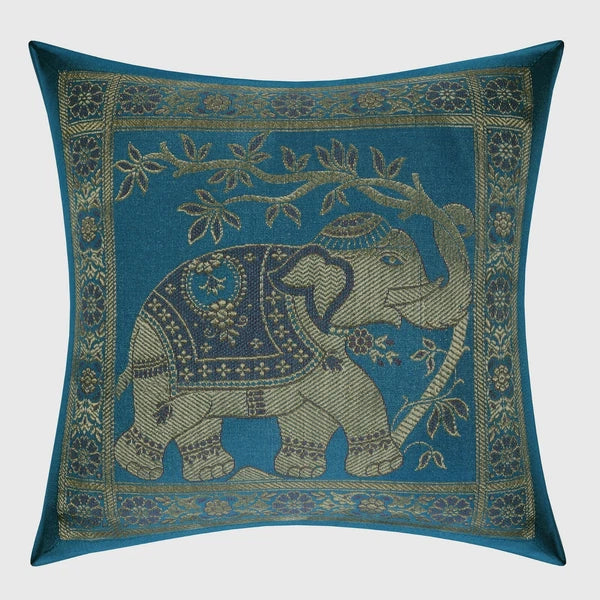 Elephant Brocade Pillow Case Cover Indien Bedding Sofa Cushion Cover Throw 12"