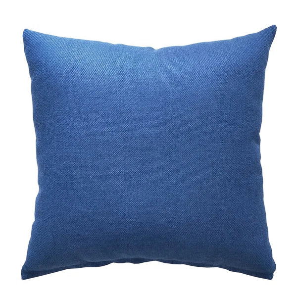 Solid Linen Cushion Cover Throw Pillow Cases for Couch Sofa Bed 16" 18" 20"