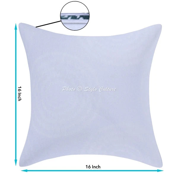 Ethnic Cushion Cover Indian Handmade Shibori Shibori Hippie Sofa Car Pillow Case