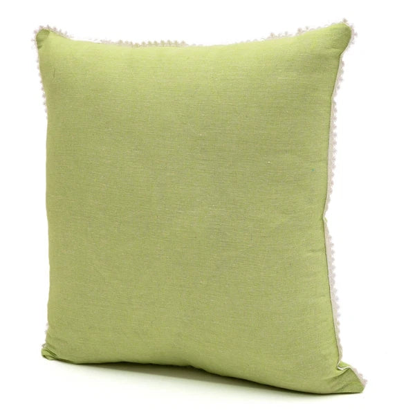 Cushion Cover Home Sofa Decor Cotton Throw Pillow Case Covers Solid with Lace S5