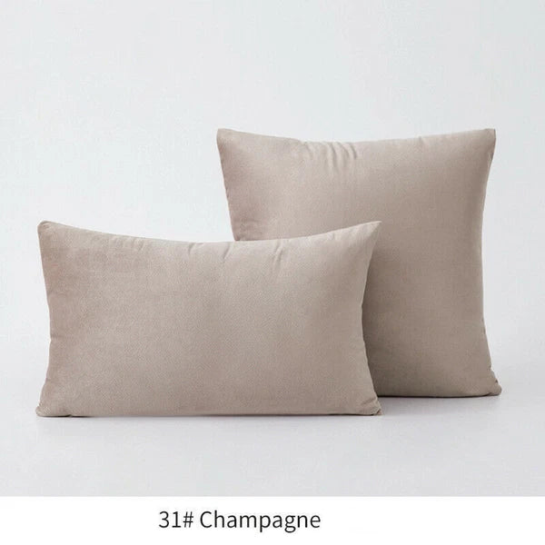 18" 20" 24" 16" Velvet Soft Cushion Cover Throw Pillow Cases Sofa Bed Home Decor