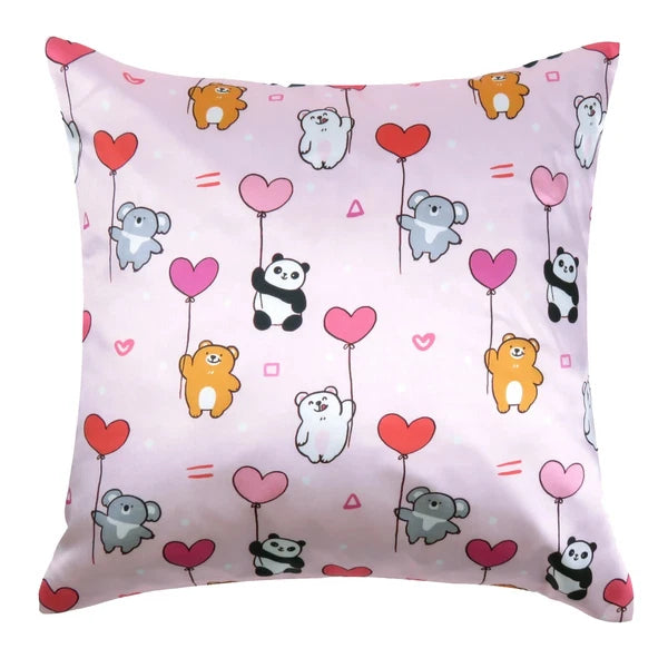 Decorative Pillow Cushion Cover Sofa Couch Bed Satin Throw Pillowcase Home Decor