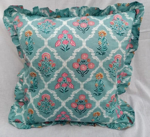 Throw Pillow Cover Cushion Case Ruffle Cotton Soft Sofa Chair Bed Home Decor New