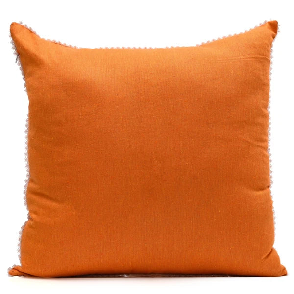 Cushion Cover Home Sofa Decor Cotton Throw Pillow Case Covers Solid with Lace S5