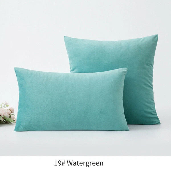 18" 20" 24" 16" Velvet Soft Cushion Cover Throw Pillow Cases Sofa Bed Home Decor