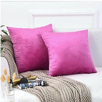 Simple Velvet Throw Cushion Cover Pillow Cover Pillowcase Home Sofa Car Decor