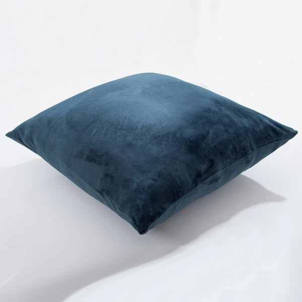 Pack of 2 Velvet Euro Square Throw Pillow Covers Sofa Home Decor Cushion Cover