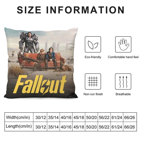 Fallout TV Show Cushion Cover Cotton Linen Pillow Case Pillow Covers for Sofa
