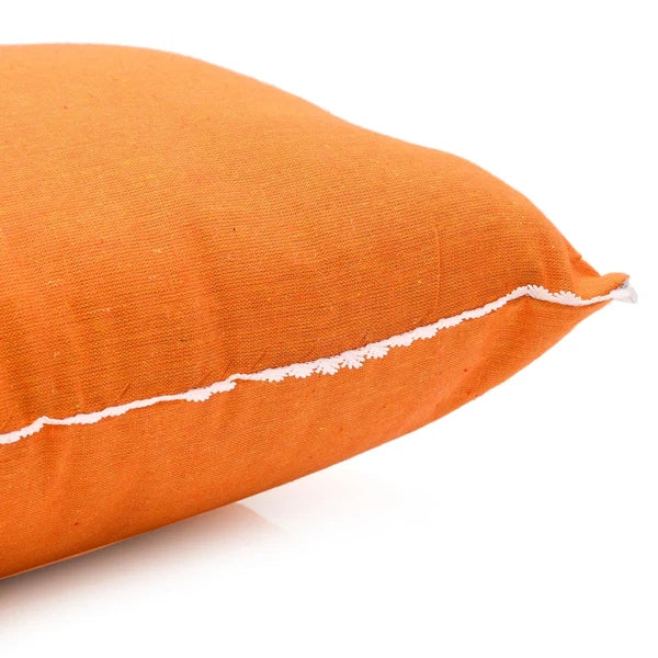 Cushion Cover Home Sofa Decor Cotton Throw Pillow Case Covers Solid with Lace S5