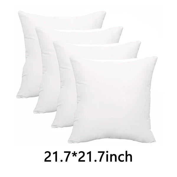 Pack of 4 16"-22" Throw Pillows Insert Ultra Soft Bed & Couch Sofa Decor Pillows