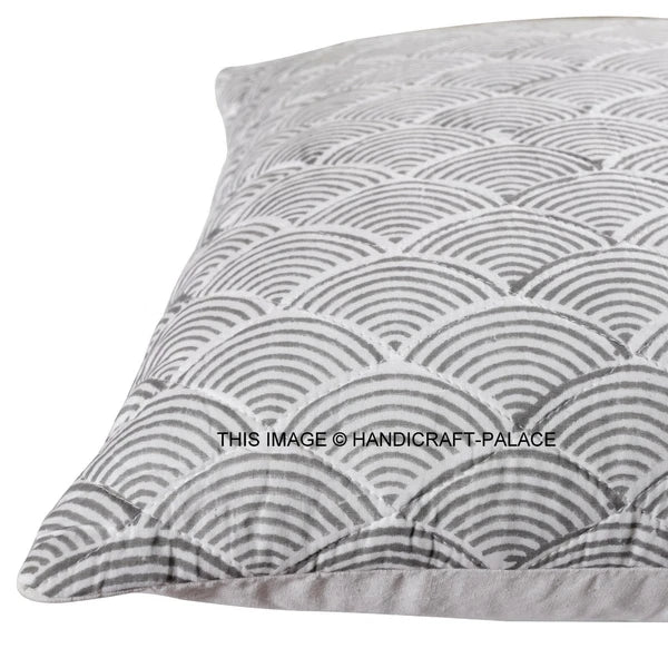 Indian Handmade Kantha Cotton Cushion Cover Bed Pillow Cases Sofa Throw-16"