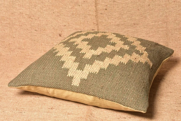 Indian Jute Wool Kilim Cushion Cover Vintage Look Your Home Pillow cover throw