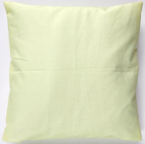 Plain Polycotton Cushion Covers 10" to 24" Sofa Bed Throw Scatter Pillow Case UK