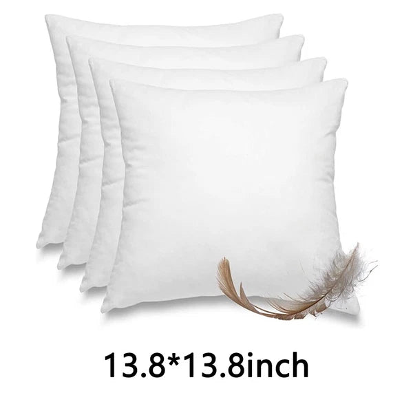 Pack of 4 16"-22" Throw Pillows Insert Ultra Soft Bed & Couch Sofa Decor Pillows