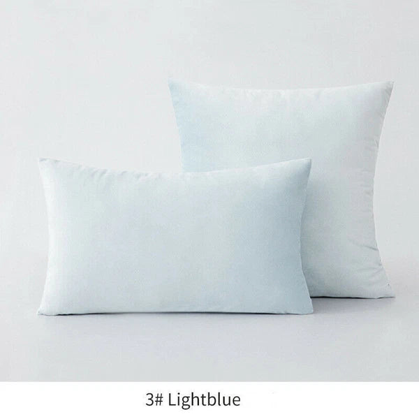 18" 20" 24" 16" Velvet Soft Cushion Cover Throw Pillow Cases Sofa Bed Home Decor