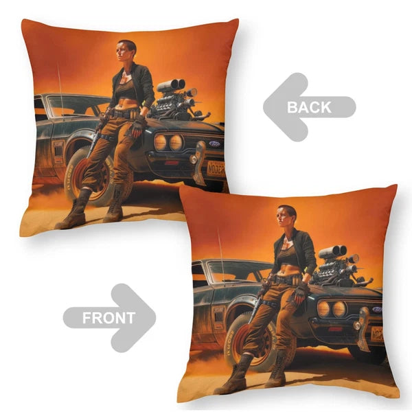 Mad Max Furiosa Cushion Cover Cotton Linen Pillow Case Pillow Covers for Sofa