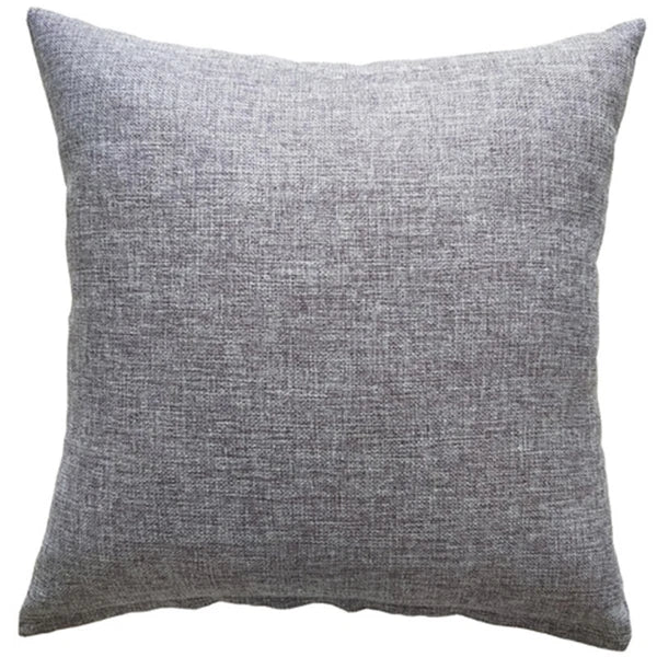 Solid Linen Cushion Cover Throw Pillow Cases for Couch Sofa Bed 16" 18" 20"