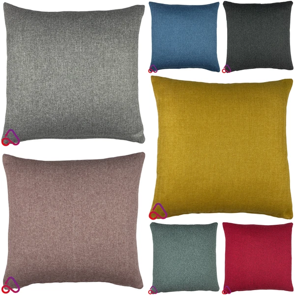 Herringbone Tweed Cushion Cover Wool Like Pillow Case Decor Sofa Bed Chair Back