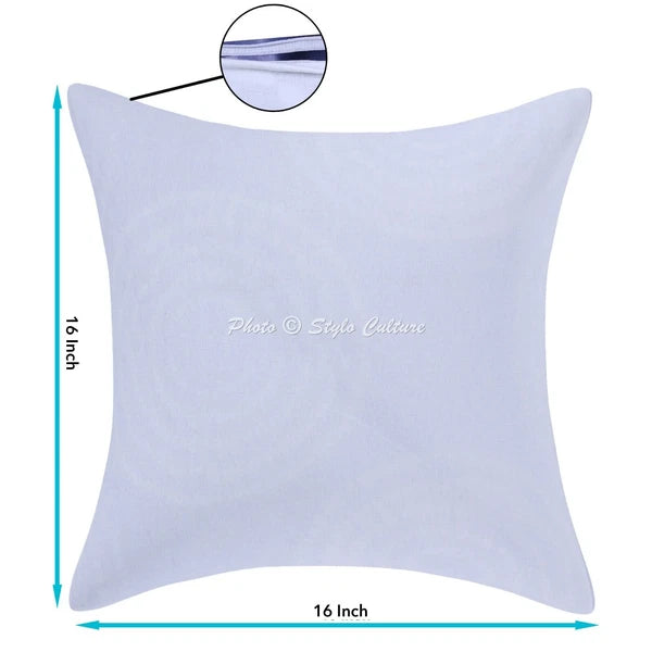 Ethnic Cushion Cover Indian Handmade Shibori Shibori Hippie Sofa Car Pillow Case