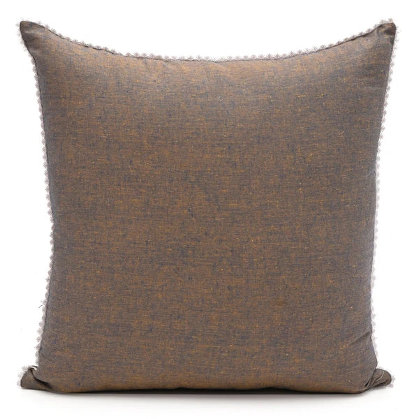 Cushion Cover Home Sofa Decor Cotton Throw Pillow Case Covers Solid with Lace S5