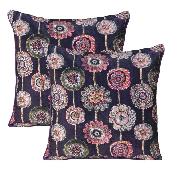 Velvet Pillowcase Cover Home Sofa Bed Decorative Cushion Covers Soft Pillows 5Pc