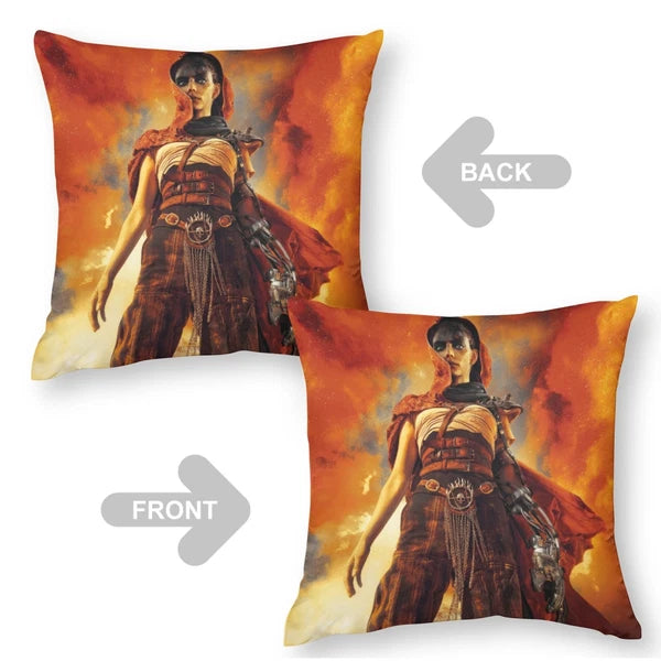 Mad Max Furiosa Cushion Cover Cotton Linen Pillow Case Pillow Covers for Sofa