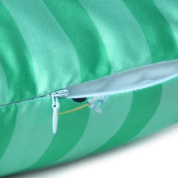 Decorative Pillow Cushion Cover Sofa Couch Bed Satin Throw Pillowcase Home Decor