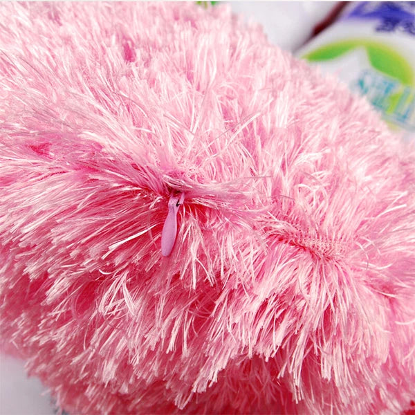 White Sublimation Fluffy Plush Throw Pillow Case Shaggy Soft Sofa Cushion Cover