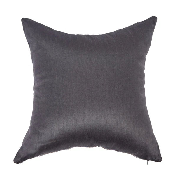 black pillow cover living room embroidered pillow cover designer couch pillow 2p