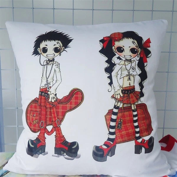 20Pcs White Sublimation Blank Pillow Case Sofa Cushion Cover DIY Printed Gift