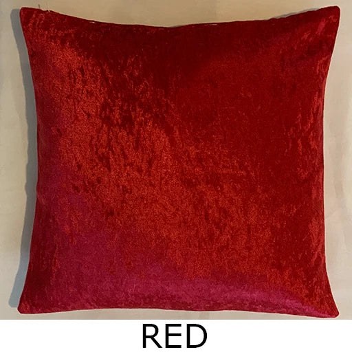 Premium Crushed Velvet Cushion Cover Handmade Pillow Case Sofa Bed Home Decor