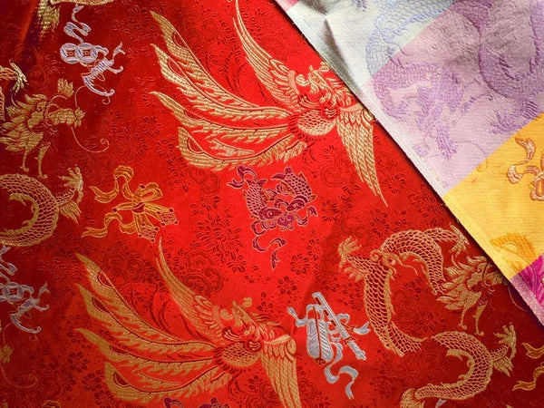 Round Shape Cover*Chinese Rayon Brocade Floor Chair Seat Cushion Case Custom*BL3