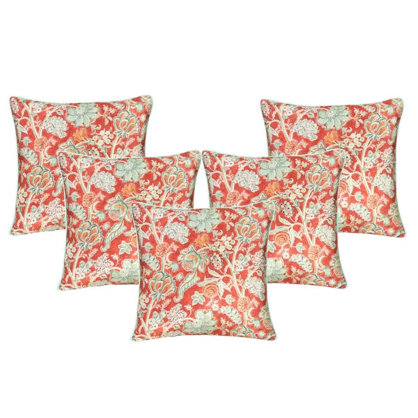 Velvet Pillowcase Cover Home Sofa Bed Decorative Cushion Covers Soft Pillows 5Pc