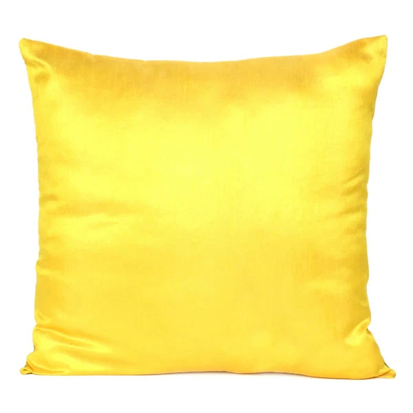 Throw Pillow Cover Home Decor Sofa Waist Yellow Cushion Cover Case 18x18" 16x16"